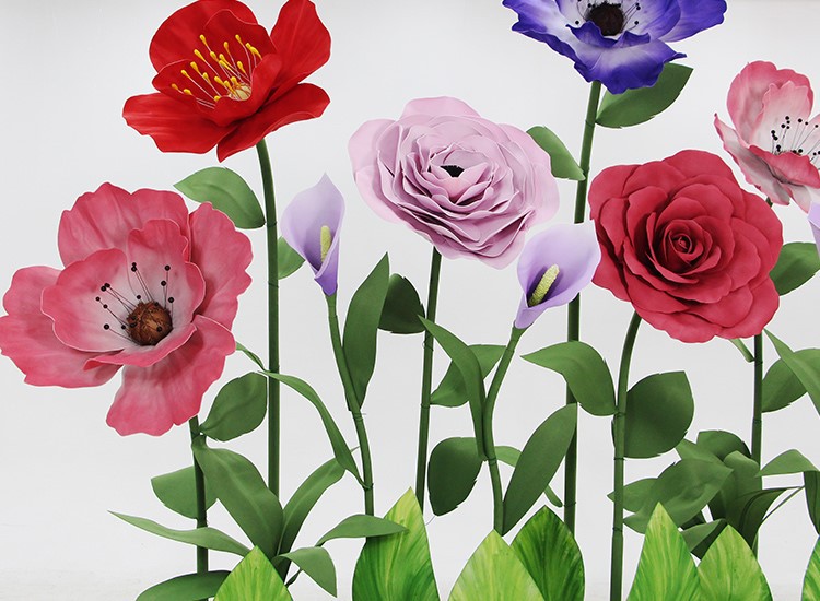 large construction paper flowers large construction paper flowers