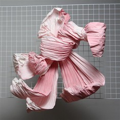Pink Paper Art Εγκατάσταση