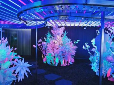 Διακοσμήσεις από χαρτί εφέ φθορισμού