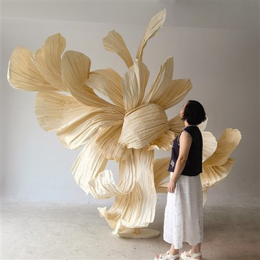 Εγκατάσταση χαρτιού τέχνης